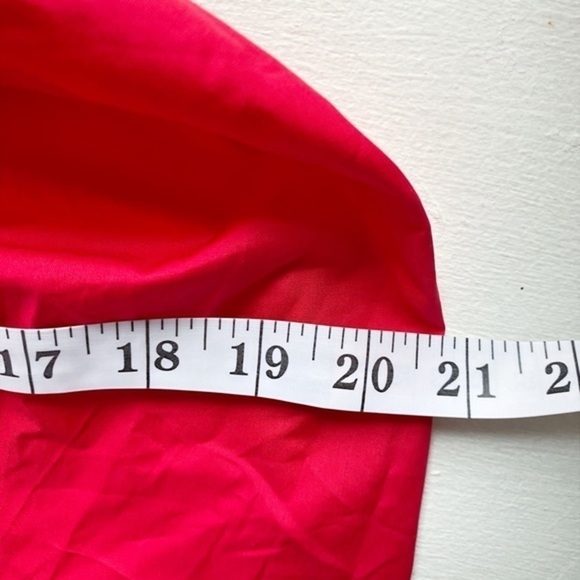 Sunday Up Red Cotton Pinafore Midi Dress - Picture 12 of 13